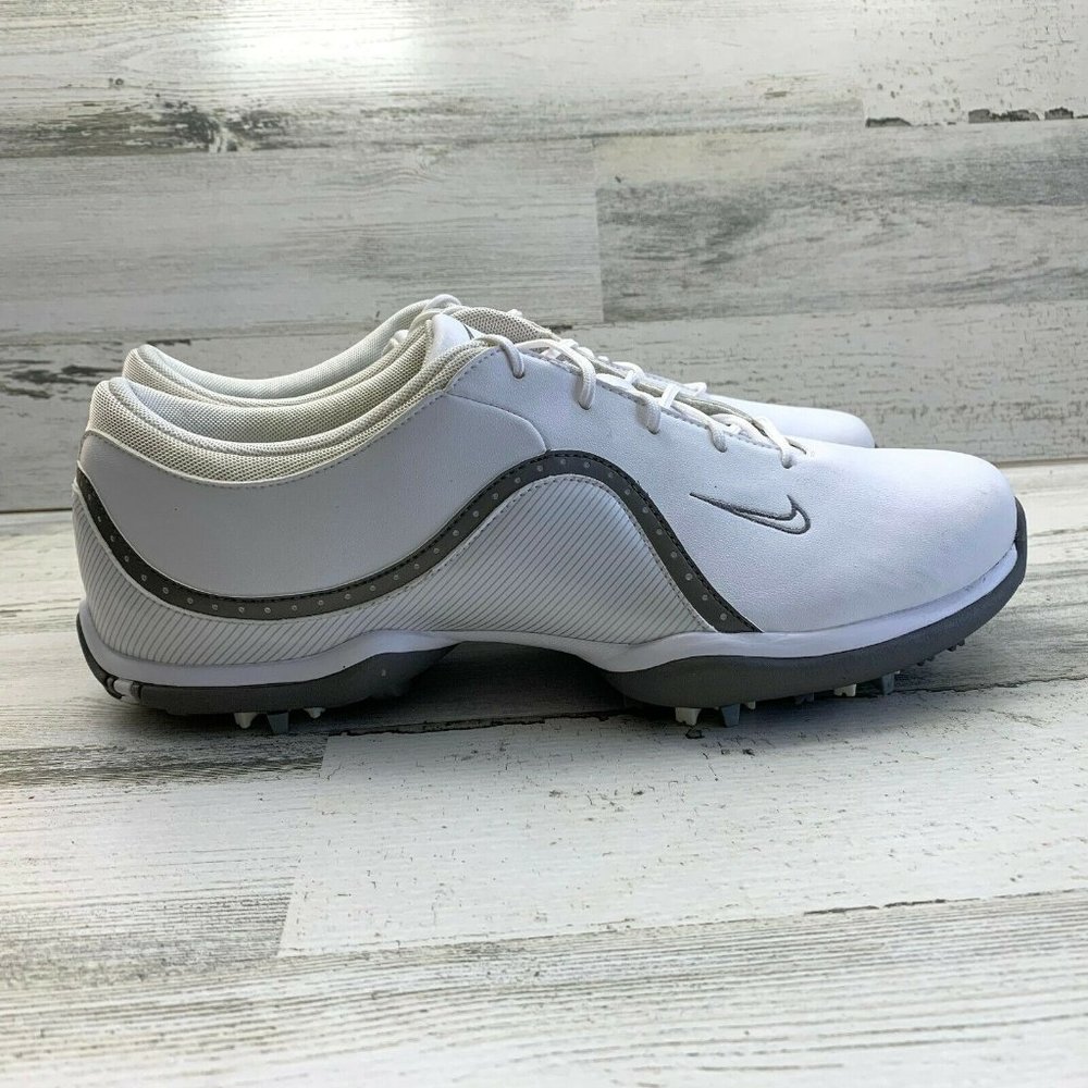 Nike ACE 418368-101 Women’s Golf Shoes White Gray